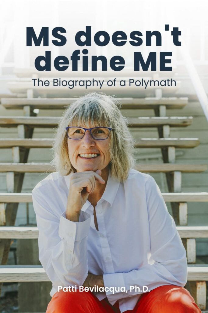 The cover of "Despite MS, to Spite MS" by Dan and Jennifer Digmann. An orange and blue book cover with a central framed photo of a man and a woman smiling at each other. The subtitle "One couple facing the challenges of life and Multiple Sclerosis" is below the main title.